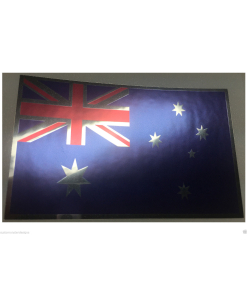 AUSSIE FLAG Decal Vinyl Sticker chrome or white vinyl and 15 sizes to pick!
