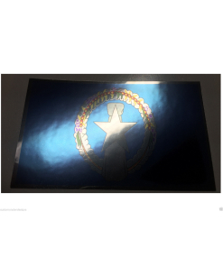 NORTHERN MARIANA ISLANDS FLAG Decal Vinyl Sticker chrome or white vinyl decal