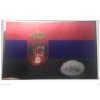 SERBIA FLAG Decal Vinyl Sticker chrome or white vinyl decal and 15 sizes!