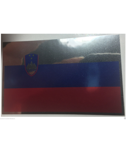 SLOVENIA FLAG Decal Vinyl Sticker chrome or white vinyl decal and 15 sizes!