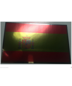 SPAIN FLAG Decal Vinyl Sticker chrome or white vinyl decal and 15 sizes!