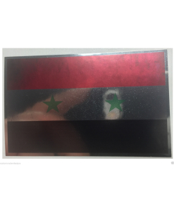 SYRIA FLAG Decal Vinyl Sticker chrome or white vinyl decal and 15 sizes!
