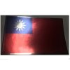 TAIWAN FLAG Decal Vinyl Sticker chrome or white vinyl decal and 15 sizes!