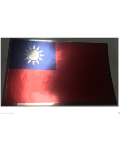 TAIWAN FLAG Decal Vinyl Sticker chrome or white vinyl decal and 15 sizes!