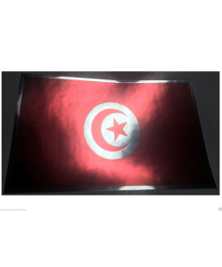 TUNISIA FLAG Decal Vinyl Sticker chrome or white vinyl decal and 15 sizes!