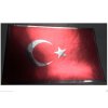 TURKEY FLAG Decal Vinyl Sticker chrome or white vinyl decal and 15 sizes!