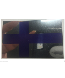 FINLAND FLAG Decal Vinyl Sticker chrome or white vinyl decal and 15 sizes!
