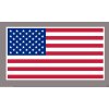 Wholesale Lot of 100 American Flag Stickers 20 Sheets 5 Per Sheet 5.5'' each flag