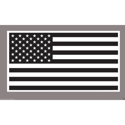 Wholesale Lot of 100 US Subdued Flag Stickers 20 Sheets 5 Per Sheet 5.5'' each