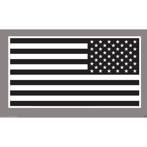 Wholesale Lot of 100 US Subdued Flag Stickers 20 Sheet 5 Per Sheet 5.5'' each s2