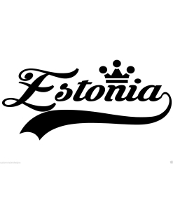 Estonia Sticker... Vinyl Wall Art Quote Decor Words Decals Sticker