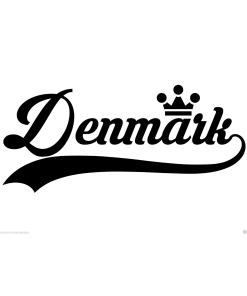 Denmark Sticker... Vinyl Wall Art Quote Decor Words Decals Sticker