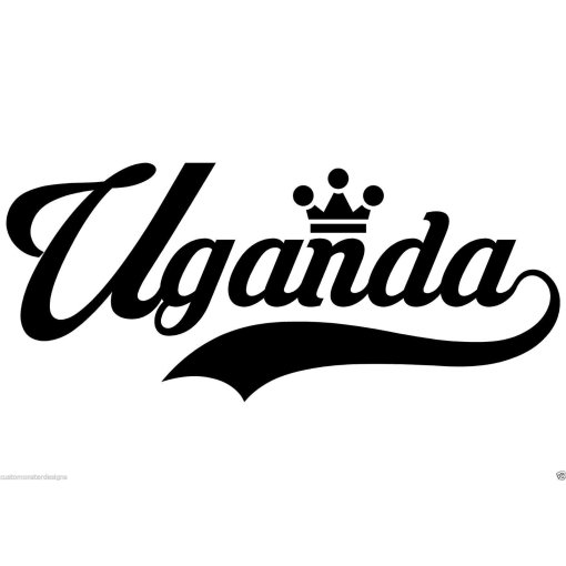 Uganda... Uganda Vinyl Wall Art Quote Decor Words Decals Sticker