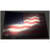 AMERICAN FLAG Decal Vinyl Sticker chrome or white vinyl and 15 sizes to pick! S2