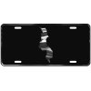 CustoMonsterDesigns Malawi Map Heavy Duty Aluminum License Plate