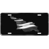 CustoMonsterDesigns Georgia Map Heavy Duty Aluminum License Plate