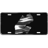 CustoMonsterDesigns Djibouti Map Heavy Duty Aluminum License Plate