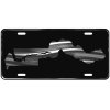 CustoMonsterDesigns The Gambia Map Heavy Duty Aluminum License Plate