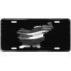 CustoMonsterDesigns Slovenia Map Heavy Duty Aluminum License Plate