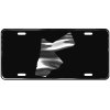CustoMonsterDesigns Jordan Map Heavy Duty Aluminum License Plate