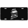 CustoMonsterDesigns South Korea Map Heavy Duty Aluminum License Plate