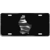 CustoMonsterDesigns Luxembourg Map Heavy Duty Aluminum License Plate