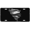 CustoMonsterDesigns Bosnia and Herzegovina Map Heavy Duty Aluminum License Plate