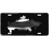 CustoMonsterDesigns Russia Map Heavy Duty Aluminum License Plate