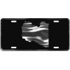 CustoMonsterDesigns Libya Map Heavy Duty Aluminum License Platea