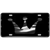 CustoMonsterDesigns Crown Royalty Heavy Duty Aluminum License Plate S4