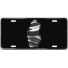CustoMonsterDesigns Qatar Map Heavy Duty Aluminum License Plate