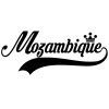 Mozambique Wall Sticker... 23 inch Longest Dimension Mozambique Vinyl Wall Art Quote Decor Words Black Color Wall Vinyl Decal Sticker