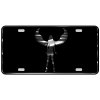CustoMonsterDesigns Angel with Wings Christian, Religious Heavy Duty Aluminum License Plate S15