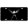 CustoMonsterDesigns Angel with Wings Christian, Religious Heavy Duty Aluminum License Plate S14