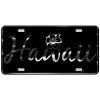 CustoMonsterDesigns Hawaii Hibiscus Heavy Duty Aluminum License Plate HS13
