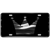 CustoMonsterDesigns Crown Royalty Heavy Duty Aluminum License Plate S33