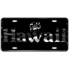 CustoMonsterDesigns Hawaii Hibiscus Heavy Duty Aluminum License Plate HS14