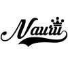 Nauru Wall Sticker... 23 inch Longest Dimension Nauru Vinyl Wall Art Quote Decor Words Black Color Wall Vinyl Decal Sticker