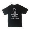 CustoMonsterDesigns Men's I'm from Georgia and We Don't Keep Calm Shirt