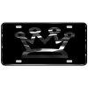 CustoMonsterDesigns Crown Royalty Heavy Duty Aluminum License Plate S9