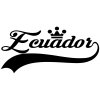Ecuador Wall Sticker... 23 inch Longest Dimension Ecuador Vinyl Wall Art Quote Decor Words Black Color Wall Vinyl Decal Sticker