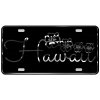 CustoMonsterDesigns Hawaii Hibiscus License Plate Heavy Duty Aluminum License Plate HS17