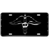 CustoMonsterDesigns EMT MFR Medic EMS Star of Life Heavy Duty Aluminum License Plate S5