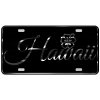 CustoMonsterDesigns Hawaii Hibiscus Heavy Duty Aluminum License Plate HS11