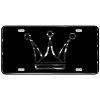 CustoMonsterDesigns Crown Royalty Heavy Duty Aluminum License Plate S27