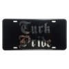 CustoMonsterDesigns Turk Pride Heavy Duty Aluminum License Plate