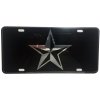 CustoMonsterDesigns Nautical Naval Star Heavy Duty Aluminum License Plate