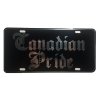 CustoMonsterDesigns Canadian Pride Heavy Duty Aluminum License Plate