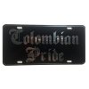 CustoMonsterDesigns Colombian Pride Heavy Duty Aluminum License Plate