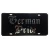 CustoMonsterDesigns German Pride Heavy Duty Aluminum License Plate